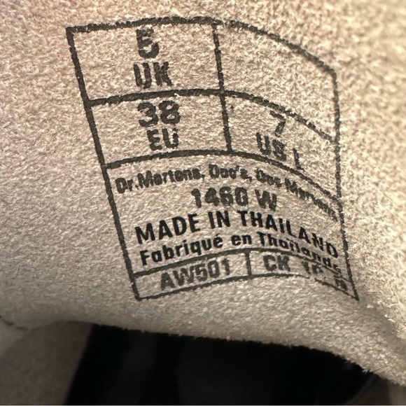 Periwinkle Dr. Martens Lace Up Boots - Picture 8 of 8